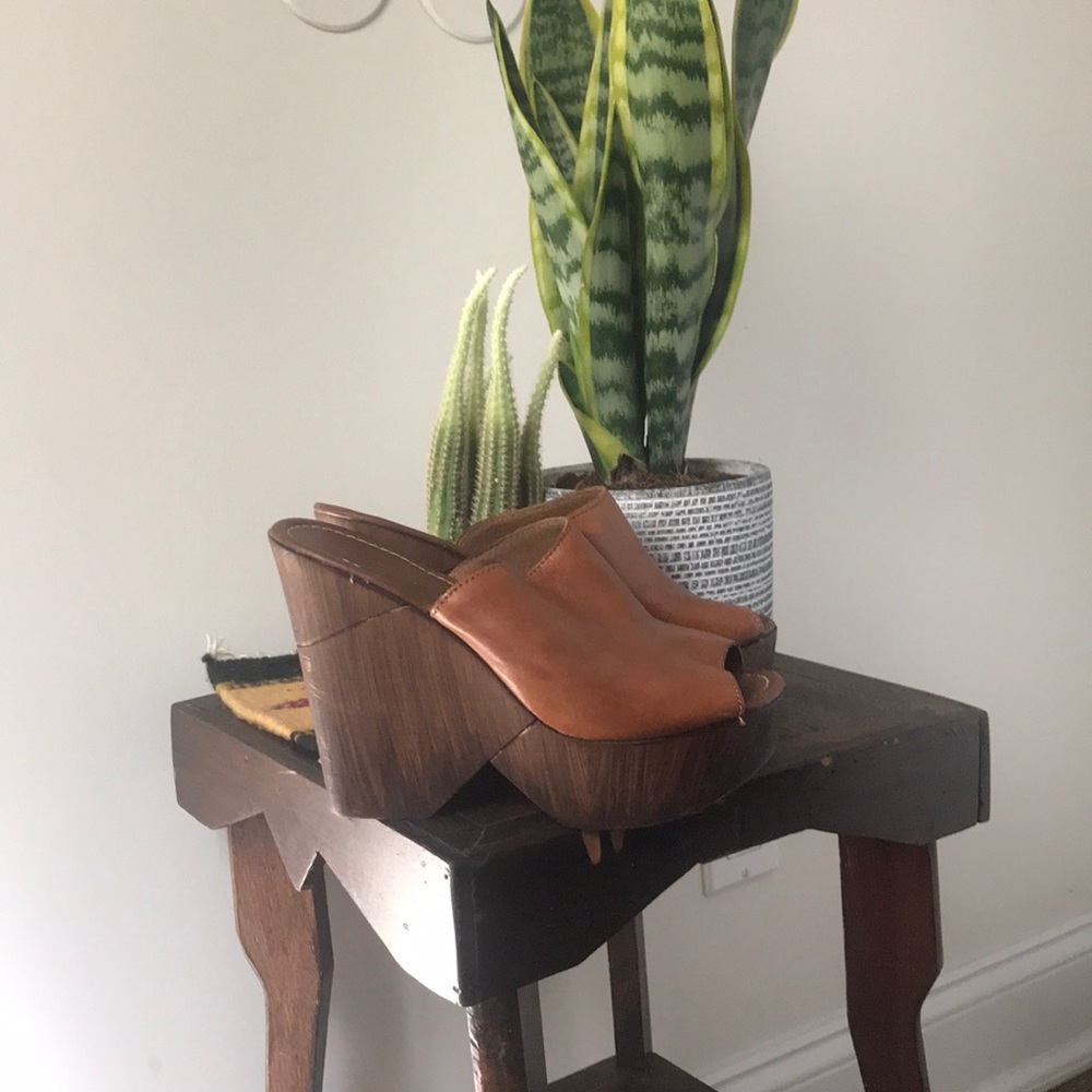 ASOS - Vintage Inspired Wedge Mules